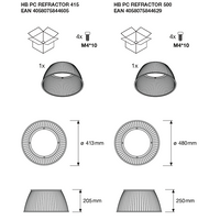 LED Highbay Gen 5 Aluminium Zwart 75W 4000K 13200 lumen IP66 1-10V dimbaar 70D