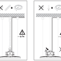 LED Highbay Gen 5 Zwart Aluminium 150W 4000K 26700 lumen IP66 1-10V dimbaar 110D