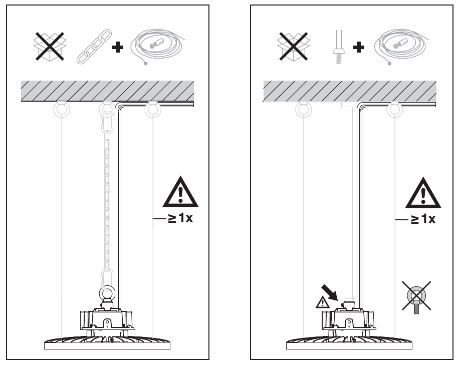 LED Highbay Gen 5 Zwart Aluminium 150W 4000K 26700 lumen IP66 1-10V dimbaar 110D
