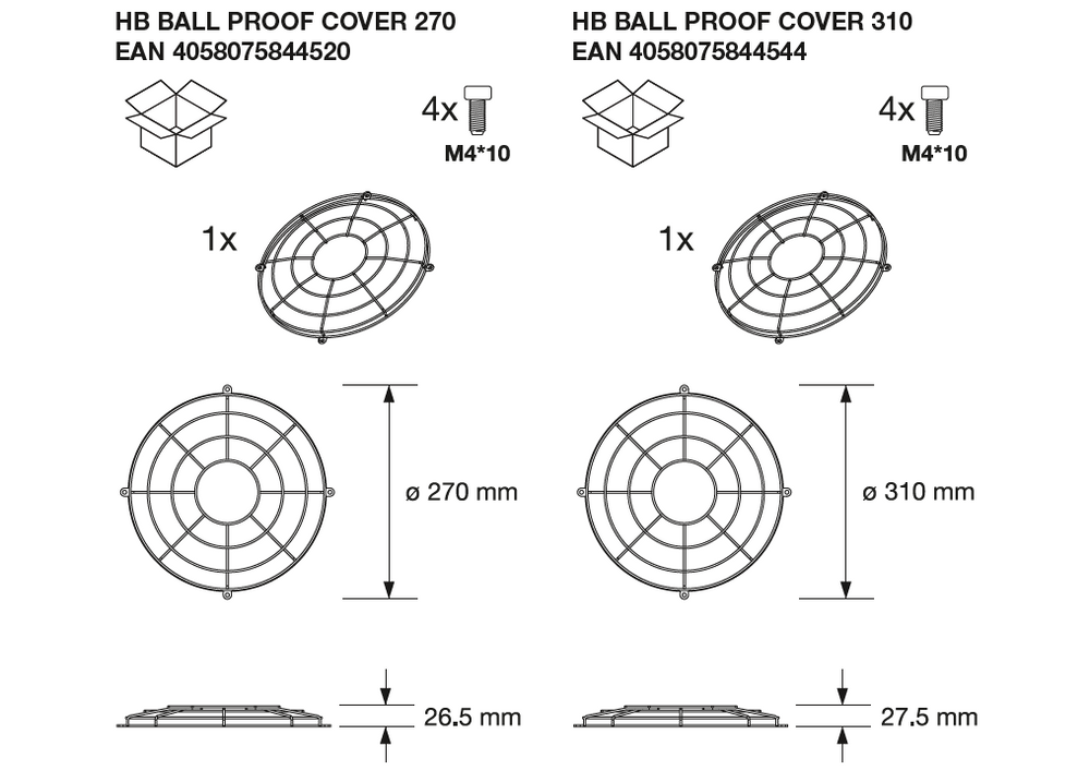 LED Highbay Gen 5 Zwart Aluminium 150W 4000K 26700 lumen IP66 1-10V dimbaar 110D