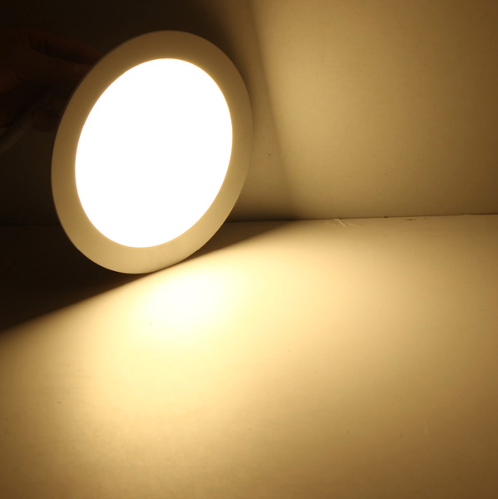 Spot encastré LED LCB rond Aluminium 10,5W 3000K blanc chaud IP20 CRI 80 découpe 74mm CE RoHS