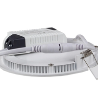 Spot encastré LED LCB rond Aluminium 10,5W 3000K blanc chaud IP20 CRI 80 découpe 74mm CE RoHS