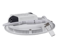 Spot encastrable LED rond aluminium 3W remplace 25W 3000K lumière blanc chaud