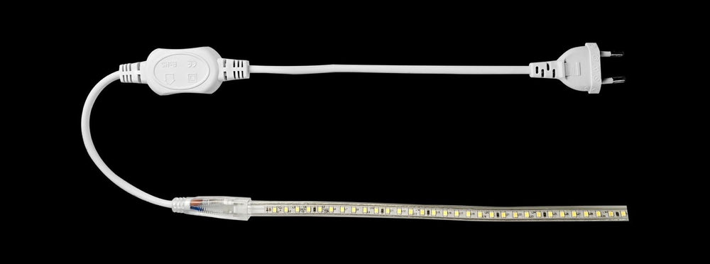 LED lichtslang V1 met 230V EU-stekker, 60 LEDs per meter, 9mm flexibel ontwerp voor eenvoudige installatie