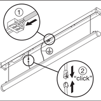 Barre de montage LED Linéaire Ultra Puissance 46W 4000K 5500 lumens 150cm Blanc Froid