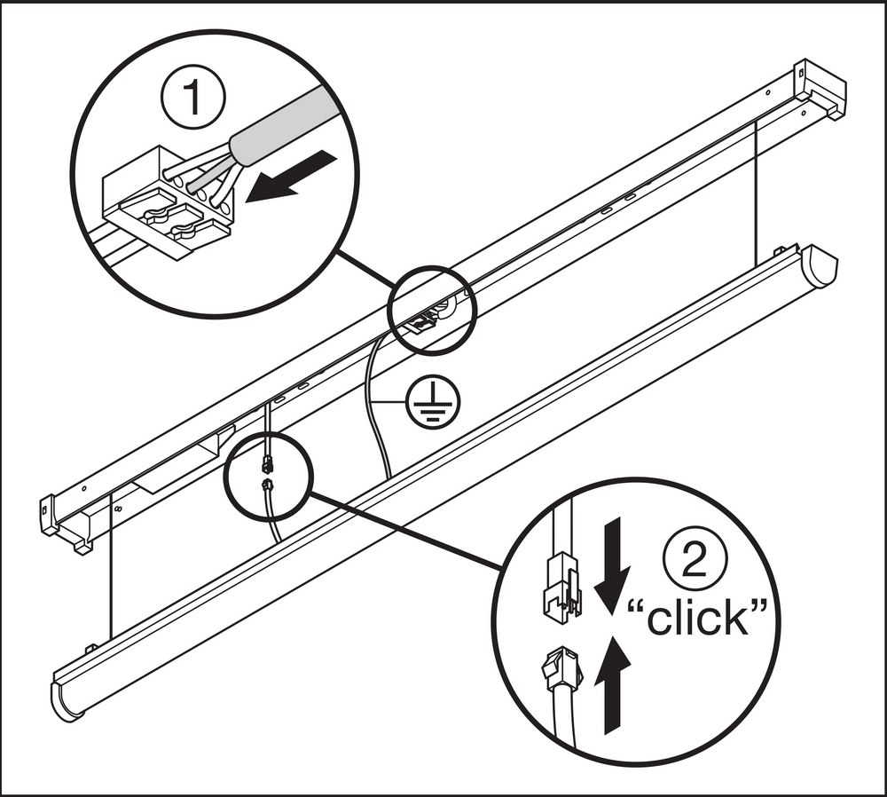 Barre de montage LED Linéaire Ultra Puissance 46W 4000K 5500 lumens 150cm Blanc Froid