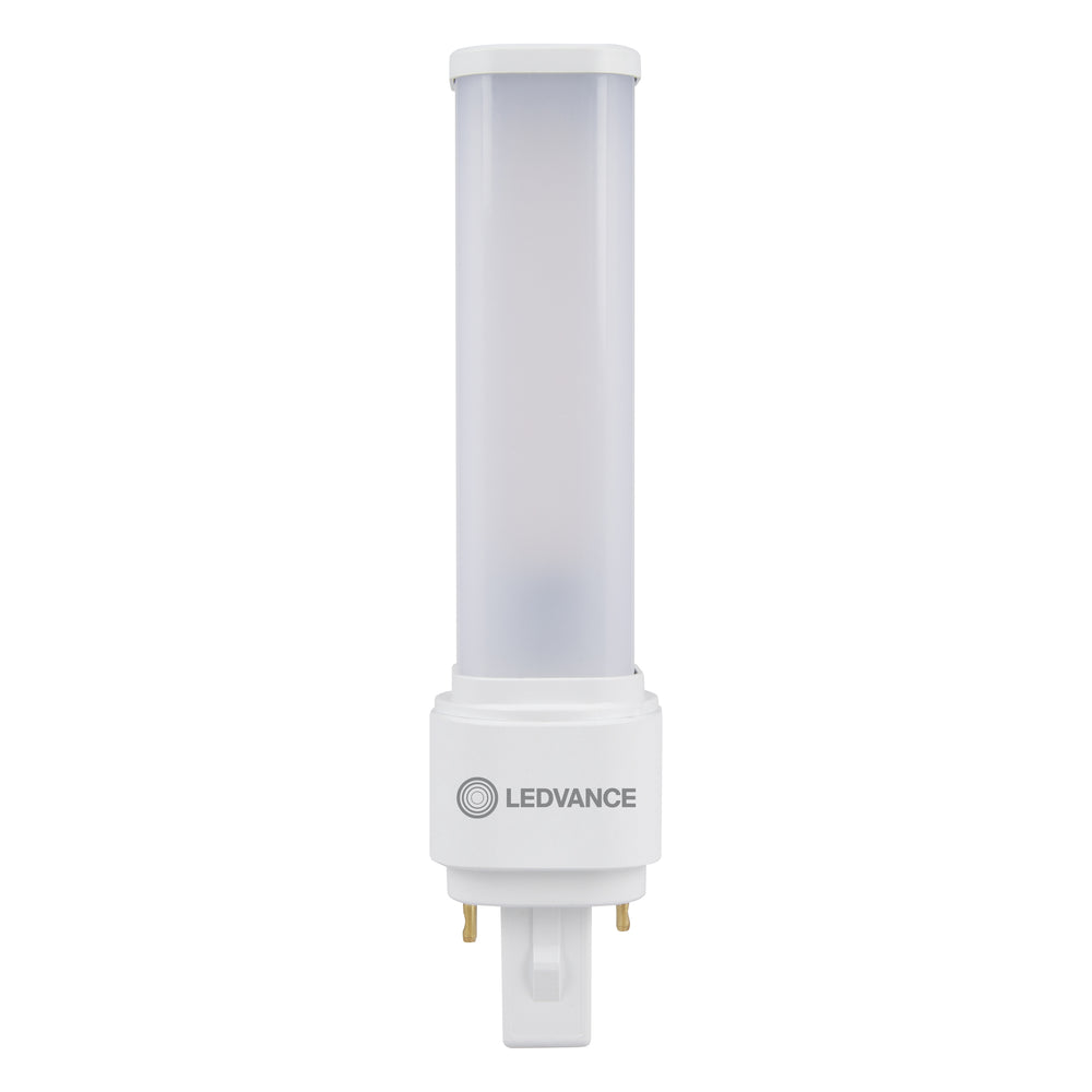 LED PL-C Dulux-D D/E 6W 660 lumens 4000K Blanc Froid G24d-1 2 broches 230V remplacement pour 13W