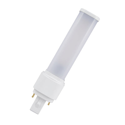 LED PL-C Dulux-D D/E 6W 660 lumen 4000K Koel Wit G24d-1 2-Pin 230V vervanging voor 13W