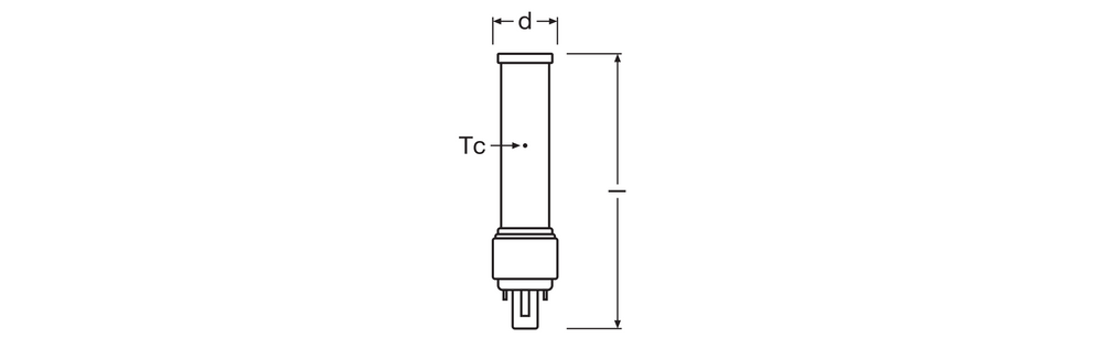 Lampe LED PLC 7W 840 Blanc Froid G24D-2 2 broches, 230V, remplace CFL 18W, éclairage économe en énergie pour vous