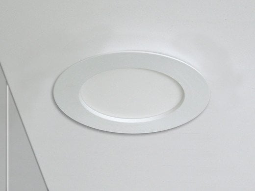 Spot encastrable LED rond aluminium 3W remplace 25W 3000K lumière blanc chaud