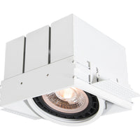 Lucide trimless inbouwspot 1xGU10 LED wit
