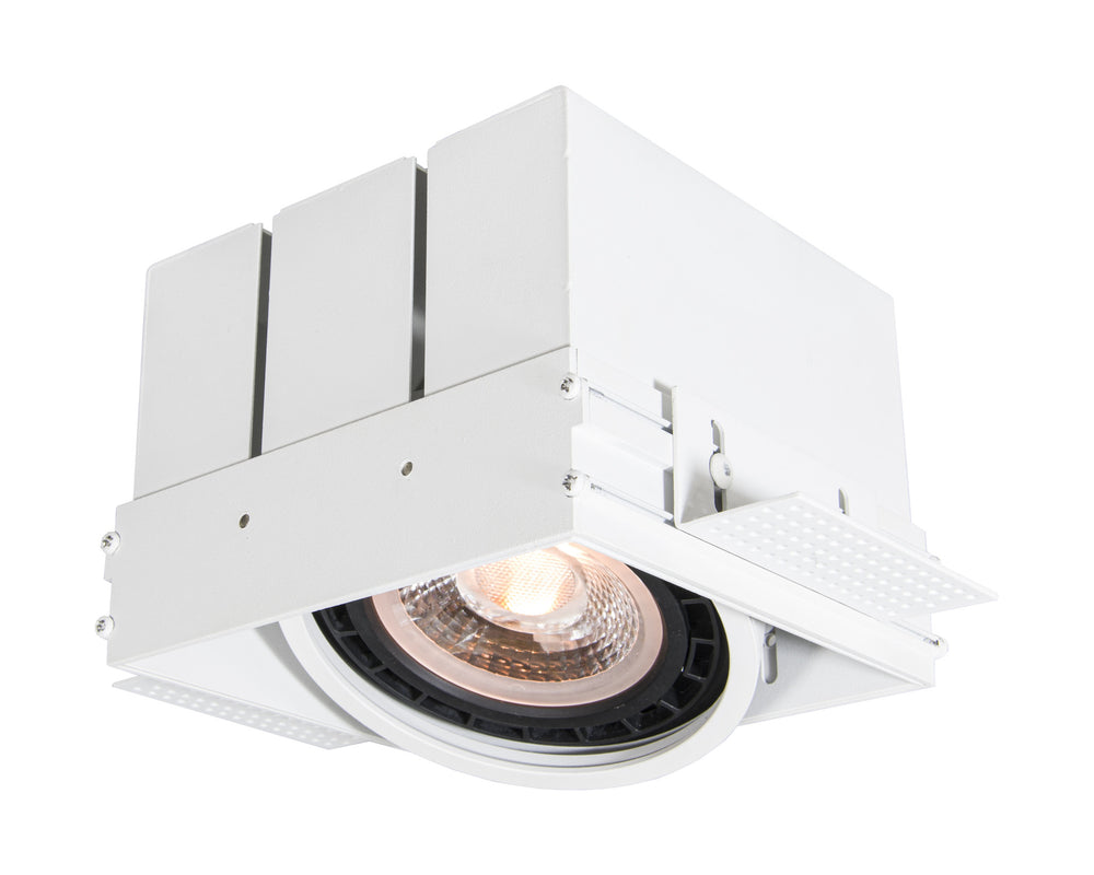 Lucide trimless inbouwspot 1xGU10 LED wit