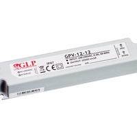 Adaptateur secteur LED GLP 12V 12W 1A, pilote étanche IP67 pour éclairage LED 12V