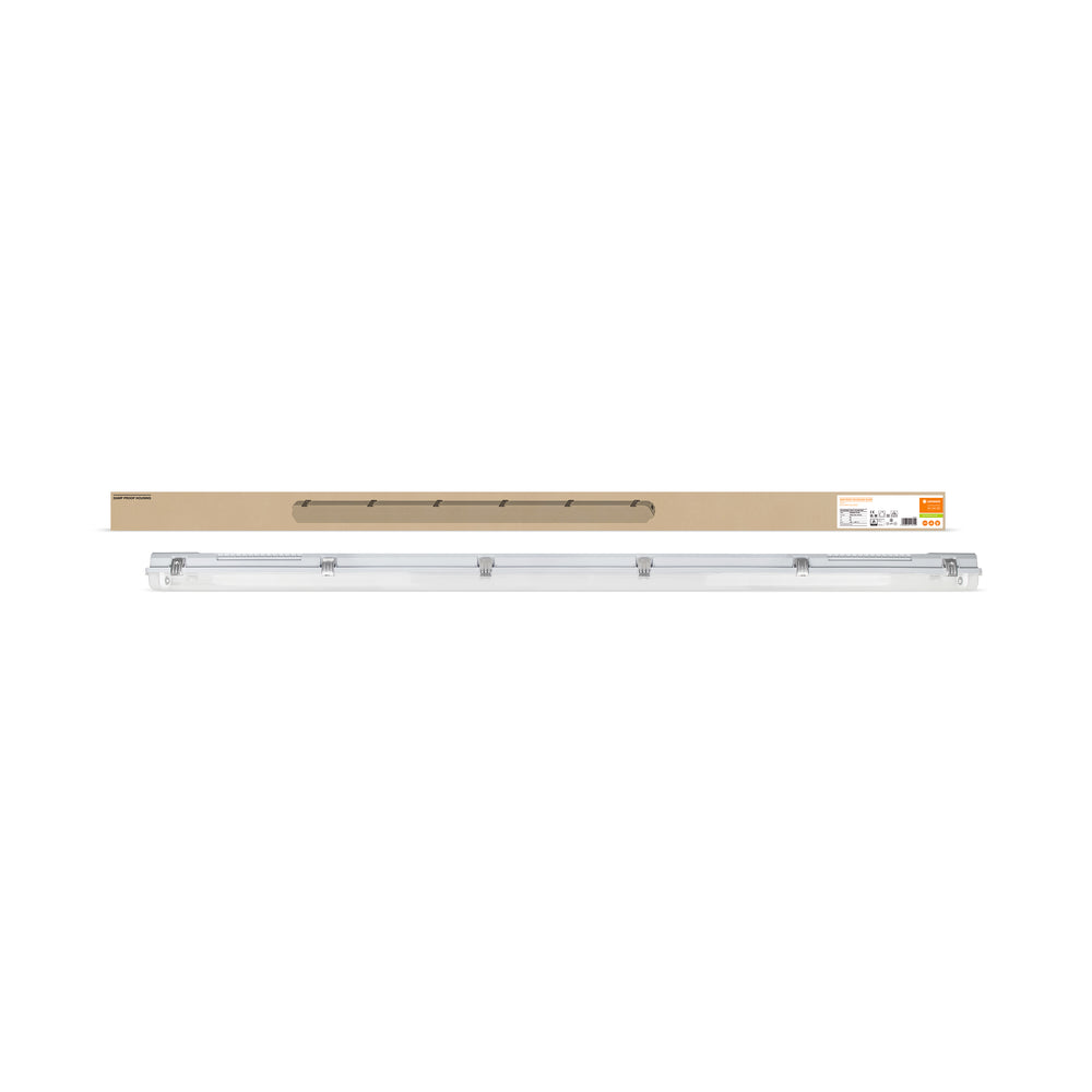Réglette LED étanche, boîtier résistant à l'humidité pour tube LED 1x150cm, performance durable