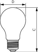 Philips CorePro LED lamp 10W vervangt 75W A60 E27 2700K warm wit 1055 lumen niet dimbaar