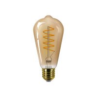 Philips MASTER Value Decoratieve LED Lamp E27 ST64 4W 1800K Amber Glas Dimbaar