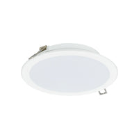 Philips Downlight LED 12W 1200 lumens 3000K 220-240V 110° Rond Blanc IP20/IP44 ⌀175mm découpe 150mm