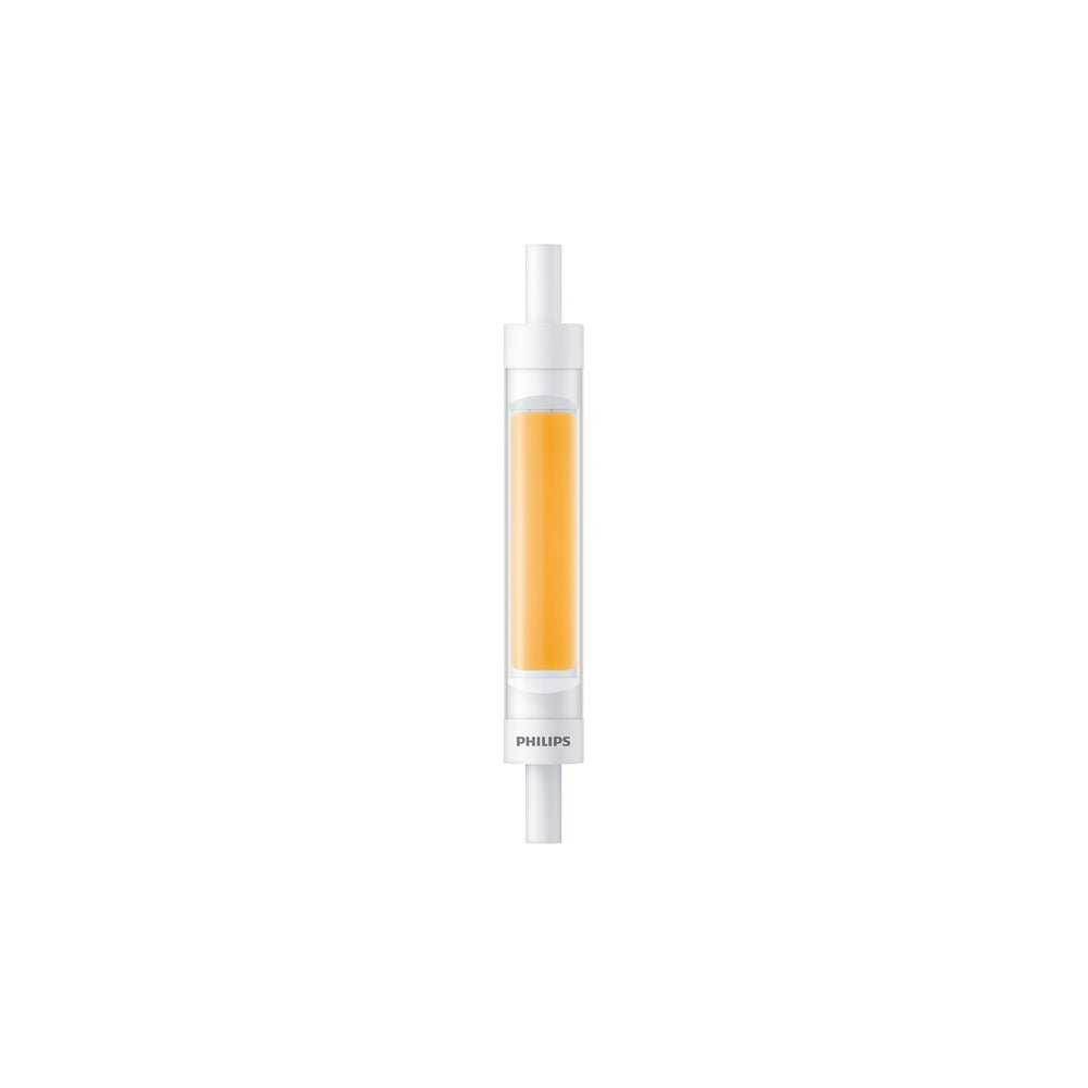 Philips CorePro R7S LED 118mm 7.2W 3000K 810 lumen lineaire lamp 220-240V Helder