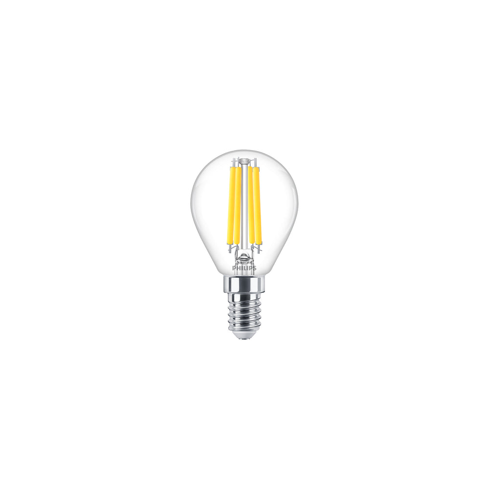 Philips LED Lustre Lamp E14 P45 3.4W Vervanging voor 40W 2700K Warm Wit 470 lumen Helder CRI 90 Dimbaar