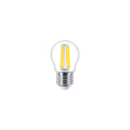 Ampoule Philips LED P45 Claire E27 3.4W Équivalent 40W 2700K Blanc Chaud 470 lumens CRI 90 Gradable
