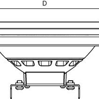 Spot LED Philips MAS ExpertColor G53 AR111 50W, faisceau 40 degrés, blanc chaud 2700K