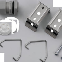 Ledvance Luminaire LED Étanche 1500mm 46W 3000K 5750 lumens IP65 IK08 Gris Montage en Saillie ou Suspendu