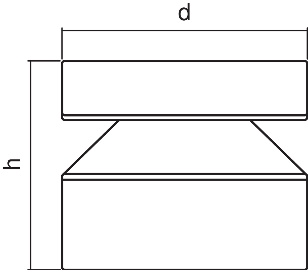 Ledvance ENDURA Style Cylinder Buiten LED Plafondlamp 6W 3000K IP44 Roestvrijstaal