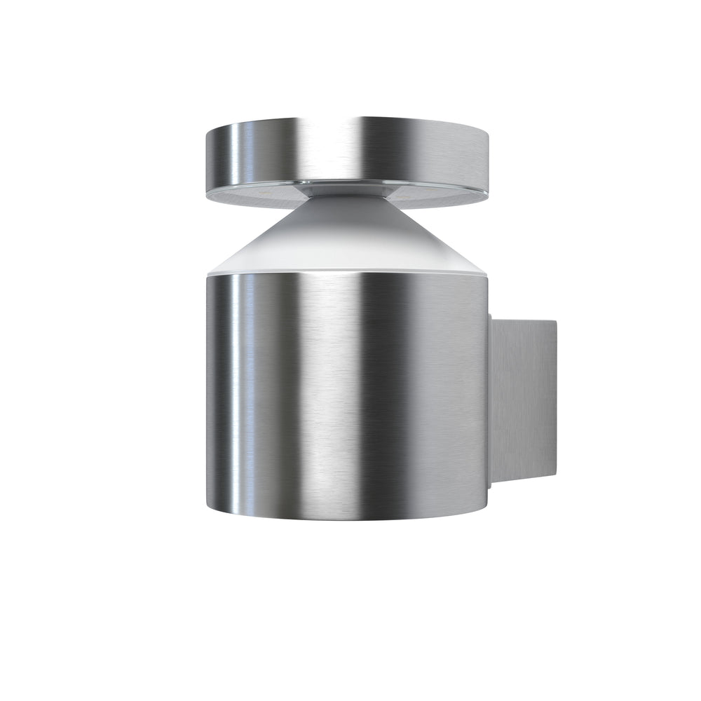 Ledvance ENDURA Style Cylinder Wand LED Lamp 6W 3000K IP44 Roestvrij Staal Buiten Opbouw