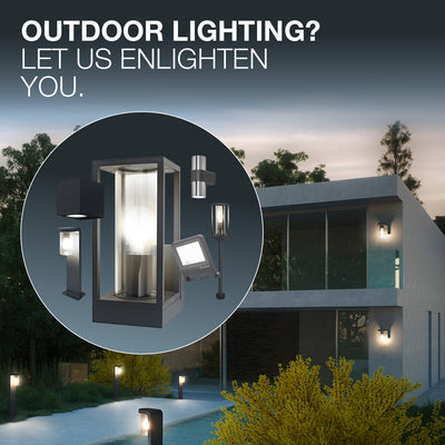 Ledvance ENDURA Style Ring LED wand- en plafondlamp 13.5W 3000K 480 lumen Donkergrijs IP44 IK07