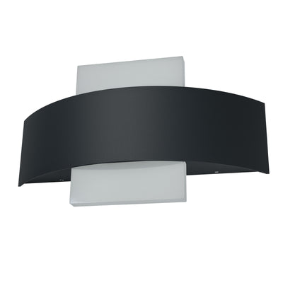 Ledvance ENDURA Style Shield Square LED Wandlamp 11W 3000K Donkergrijs IP44 IK05 Outdoor Opbouw