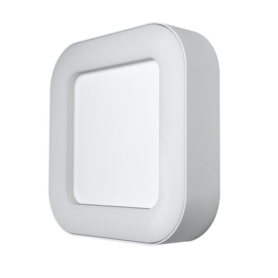 Ledvance ENDURA Style Square LED Wandlamp 13.5W 3000K 220-240V IP44 IK07 Wit Buiten Opbouwmontage