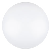 Spectrum LED opbouw plafondlamp rond 42W 3000K 3500 lumen IP44 staal wit behuizing