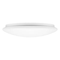Spectrum LED opbouw plafondlamp rond 42W 3000K 3500 lumen IP44 staal wit behuizing