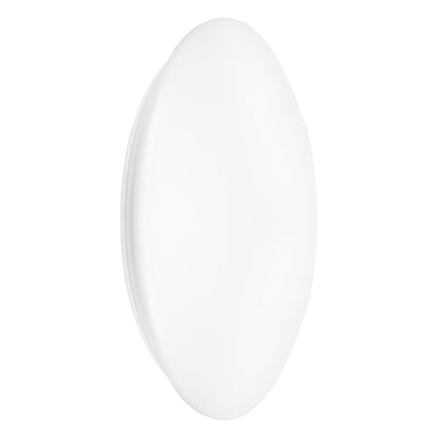 Spectrum LED opbouw plafondlamp rond 42W 3000K 3500 lumen IP44 staal wit behuizing
