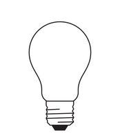 Ledvance Ampoule LED Classique A Dépolie E27 Dimmable 2.2W 2700K 470 lumens 220-240V Classe Énergie A