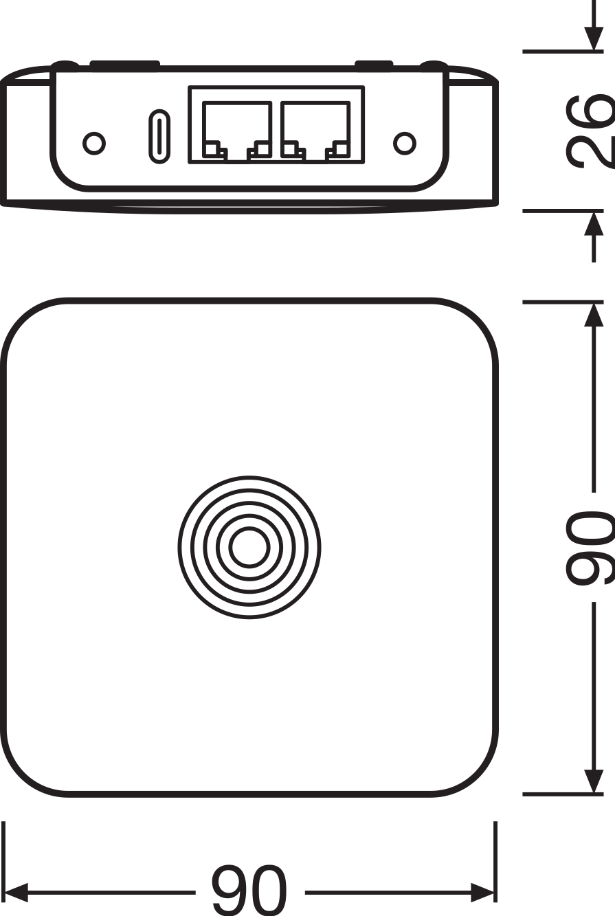 Composant du système de contrôle LED Ledvance module d’éclairage intelligent Zigbee pour une intégration fluide