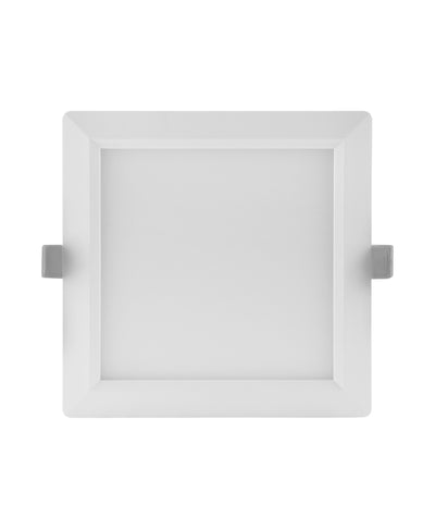 Ledvance LED Downlight Slim Carré 12W 3000K Blanc Chaud Encastré Plafond IP20 1020 lumens Blanc