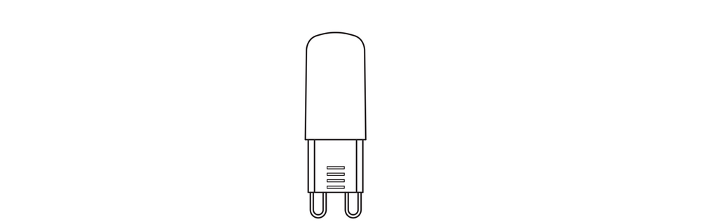 Ampoule Ledvance LED G9 2.6W 4000K Transparente 320 lumens 220-240V 300° Non Dimmable Blanc Froid