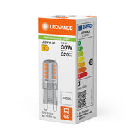 Ampoule Ledvance LED G9 2.6W 4000K Transparente 320 lumens 220-240V 300° Non Dimmable Blanc Froid