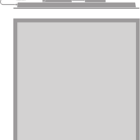 Ledvance Panneau LED Comfort 600 Encastré 28W Power Select 3000K UGR<19 Blanc 595x595mm IP40 Plafonnier