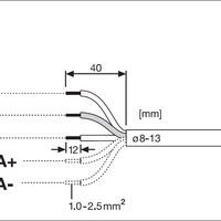 Ledvance LED opbouw vlak rond plafond wandlamp 19W 2660 lumen 3000K 4000K IP54 IK08 Wit