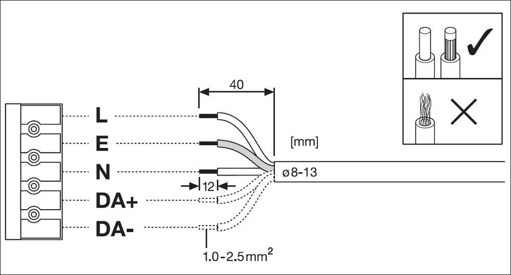 Ledvance LED opbouw vlak rond plafond wandlamp 19W 2660 lumen 3000K 4000K IP54 IK08 Wit