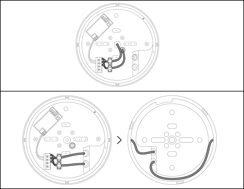 Ledvance LED plafonnier et applique mural rond plat 19W 2660 lumens 3000K 4000K IP54 IK08 Blanc