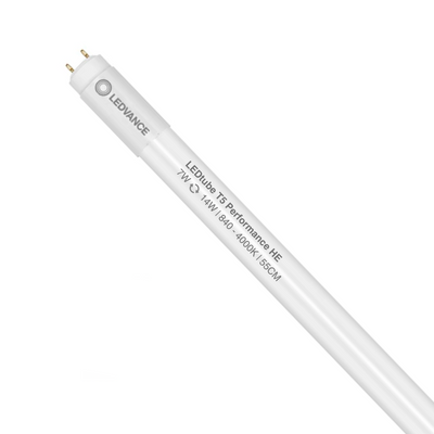 Ledvance LED Tube T5 7W 4000K 1000 lumens G5 Blanc froid 549mm Verre dépoli IP20 Non dimmable