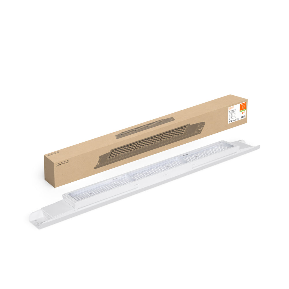 Ledvance LOW BAY FLEX 1200 P LED luminaire industriel, 73W, 11300 lumens, 4000K, efficacité 155lm/W