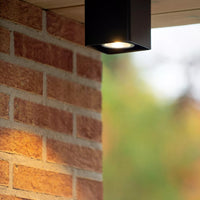 Lucide LEEDS plafonnier LED extérieur 1x9W 2700K IP54 noir