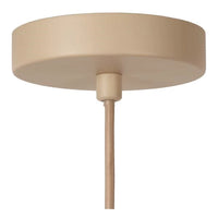 Lucide CORINA LED hanglamp Ø50cm, E27, dimbaar, 40W, 230V, verstelbare hoogte, crème modern design