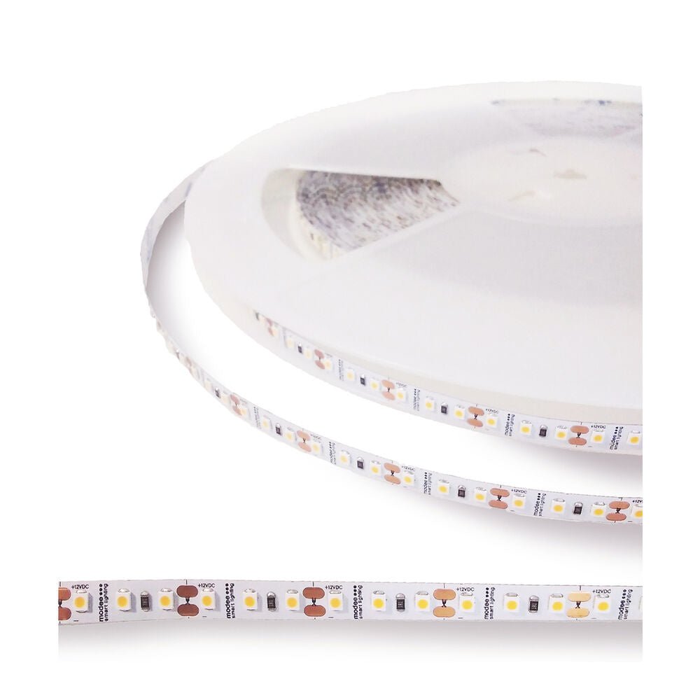 LED strip 5 meter - 12V 9.6W 120 leds p/m - 4000K helder wit licht -2 jaar garantie
