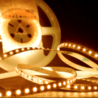 Modee LED Strip DC12V 9.6W/m 120LED/m 1080 lumen IP20 2700K 8mm Enkelkleurig Koper 5m Rol