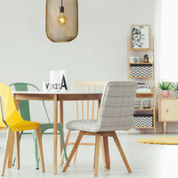 Suspension Lucide MESH Ø35cm, douille E27, métal doré mat, hauteur réglable, design cylindre vintage